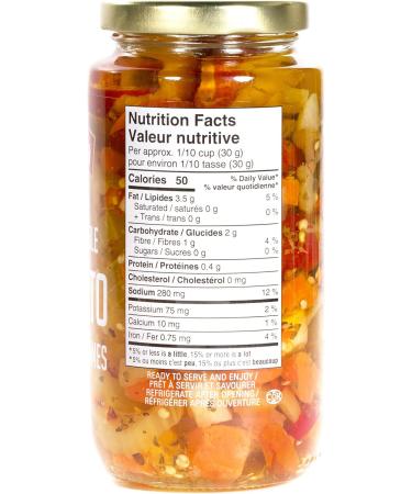 Regina Molisana Hot Antipasto Hot Mixed Vegetables 375 milliliters - Buy Online on GoSupps.com