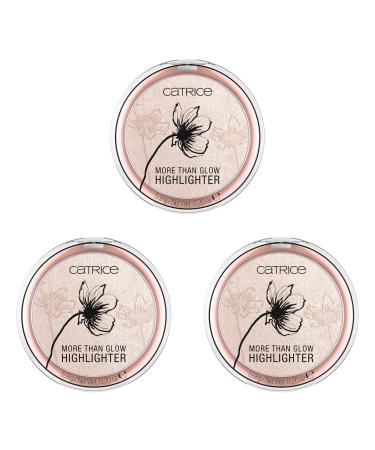 Catrice Catrice More Than Glow 3-Pack Highlighters No. 020 Supreme Intense Metallic Shimmer Rose Vegan Microplastic-Free Nanoparticle-Free 3 x 5.9g