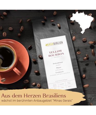 Buy Wireless Yellow Bourbon Premium Coffee Beans 1kg - Low Acid Mild & Freshly Ground Arabica from Brazil - International Shipping Available - Buy Online on GoSupps.com