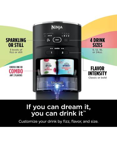 Ninja Thirsti Sparkling & Still Drink System - Buy Online on GoSupps.com