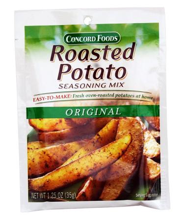 Concord Roasted Potato Original Seasoning Mix, 1.25 Oz (Pack of 4) 1 Count (Pack of 4) - Buy Online on GoSupps.com