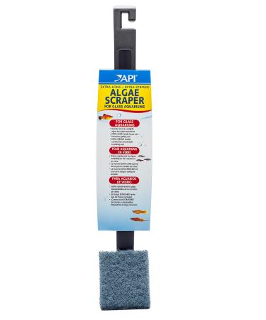 API ALGAE SCRAPER For Glass Aquariums 1-Count Container