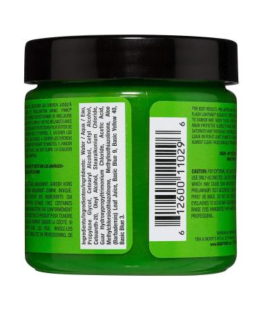 Manic Panic Electric Lizard Hair Dye | Vegan & Cruelty-Free Semi-Permanent Green 2 x 118ml - Buy Online on GoSupps.com