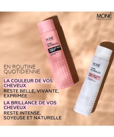 MON PROFESSIONAL - Sulfate-Free Shampoo and Conditioner Set - Color and Shine - Professional Daily Routine Against Dull Hair (2x300 ml) - Buy Online on GoSupps.com