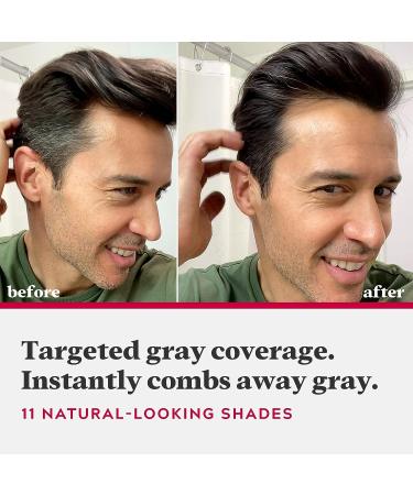 Just For Men Easy Comb-In Color Hair Dye - Light-Medium Brown A-30 | No Mix Application | Comb Applicator | Pack of 1 - Buy Online on GoSupps.com