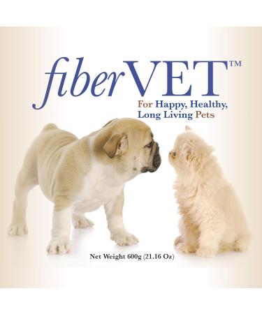 FiberVET Fiber Supplement for Dogs and Cats - 21.16 Oz. - Buy Online on GoSupps.com