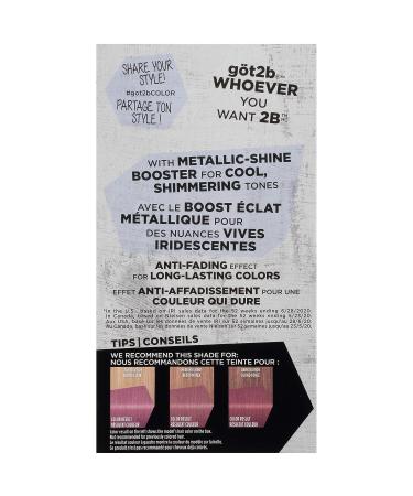 Got2b Metallics M84 Sakura Pink Hair Color - Vibrant and Permanent - Buy Online on GoSupps.com