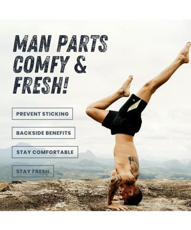 Super Fresh Man Parts Ball Deodorant Lotion for Men - Aluminum Free Odor Control - 4 oz Tube (2PK) - Groin Butt & Body Hygiene - Buy Online on GoSupps.com