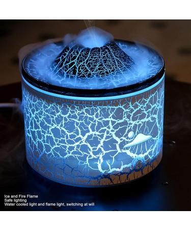 Buy Mini Volcano Essential Oil Diffuser 230ml - Lifelike Flame Effect Aromatherapy & Humidifier for Home & Office - Buy Online on GoSupps.com