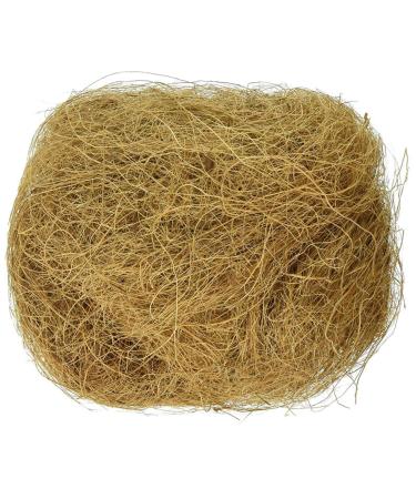 Luoji Bird Nesting Material Natural Coconut Fiber Comfortable Bedding For Small Birds And Animals Great For Nest Building And Hideouts - 100g