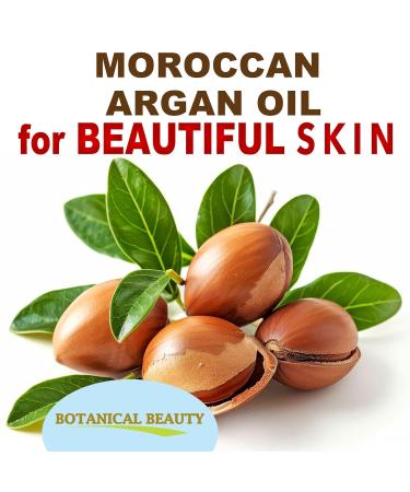 Botanical Beauty Argan Oil 100% Pure Natural Virgin Unrefined - Cold-Pressed Carrier Oil for Face Skin Hair & Nails - Rich in Vitamin E - 4 Fl oz (120 ml - Buy Online on GoSupps.com