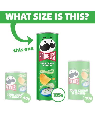  Pringles Pringles Sour Cream & Onion 1 x 185 g - Buy Online on GoSupps.com