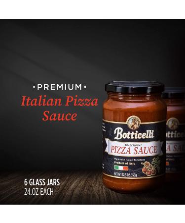 Botticelli Premium Italian Pizza Sauce - Low Carb Keto Friendly - 1 Pack 12.3 oz - Buy Online on GoSupps.com