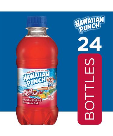 Hawaiian Punch Fruit Juicy Red 10oz Bottle 6 Count, Pack of 4 - 24 Pack, Fruit Juicy Red 10oz Bottles - Buy Now! - Buy Online on GoSupps.com