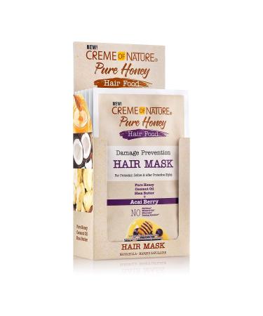 Creme of Nature Acai Hair Mask with Honey and Acai Formula - 1.75 oz (Pack of 1) - Buy Online on GoSupps.com