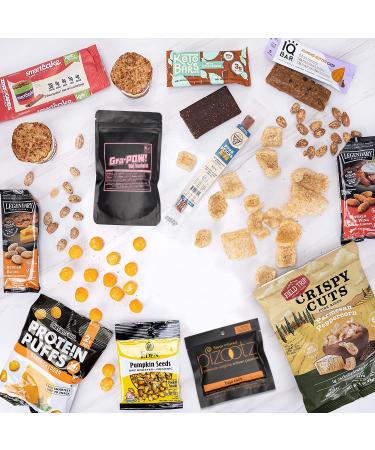 Keto Snack Box - Low Carb Sampler & Treats | 5G Sugar or Less - Best Keto Care Package - Buy Online on GoSupps.com