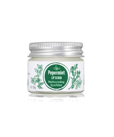 Peppermint Lip Scrub - 100% Natural Vegan Eco-Friendly - 27g