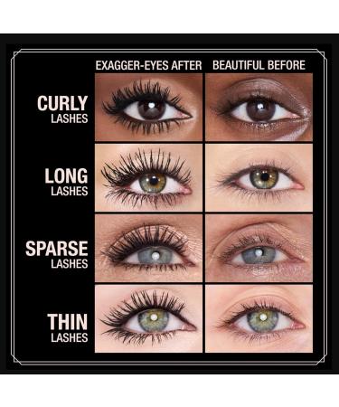 Charlotte Tilbury | Exagger-Eyes Volume Mascara | Exagger-Black | 4ml - Buy Online on GoSupps.com