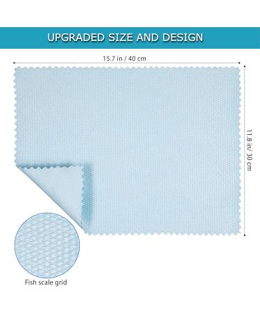 Nanoscale Cleaning Cloth 6 Pack | Fish Scale Streak-Free Window Towels | Reusable Lint-Free Cloth | Multicolor | 15.7'x11.8 - Buy Online on GoSupps.com