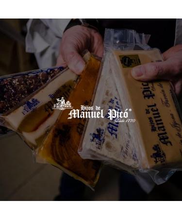  Hijos de Manuel Pic Children of Manuel Pic - Artisanal Tiger Nut Nougat 300g - Exclusive Product - Spanish Ingredients - Traditional Valencian Tiger Nut Sweetness - Made in Jijona - Gourmet Product - Buy Online on GoSupps.com