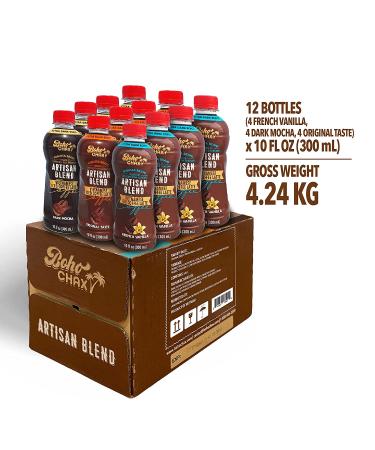 Boho Chax Vietnamese Iced Coffee Latte Variety Pack - Traditional, Mocha, French Vanilla - Buy Online on GoSupps.com