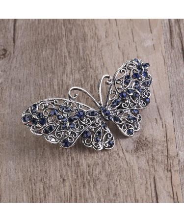 Frcolor Butterfly Hair Barrette Rhinestone Hair Clip Accessary for Women - Buy Online on GoSupps.com