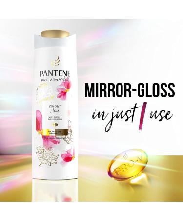 Pantene Colour Hair Care Set & Leave-In Treatment with Biotin and Niacinamide - Transform Damaged Coloured Hair to Glossy in 1 Use | 400/275/145ml - Buy Online on GoSupps.com