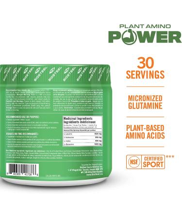 BioSteel Plant-Amino Power BCAA Powder - Non-GMO Fermented Plant-Based Amino Acids - Citrus Twist Flavor - 30 Servings - Buy Online on GoSupps.com