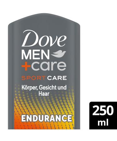 Dove Men+Care Shower Gel 3-in-1 Endurance 250 ml - Refreshing Clean for Men | Shop Internationally - Buy Online on GoSupps.com