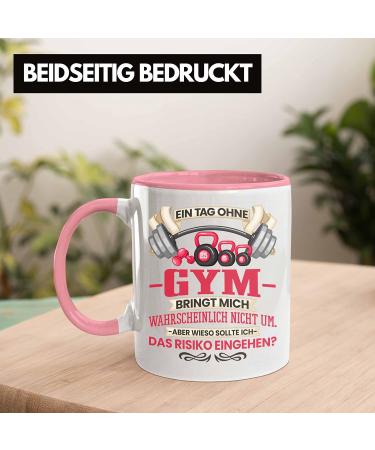 Buy Trendation Gym Mug - Perfect Fitness Gift for Fitness Enthusiasts (Pink) - International Shipping Available - Buy Online on GoSupps.com