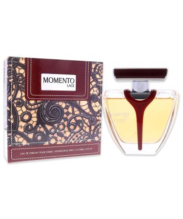 Armaf Momento Lace for Women Eau de Parfum Spray 3.4 Ounce - Buy Online on GoSupps.com