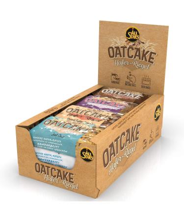 Buy All Stars Oatcake Hafer Bar Mix-Box | 12 Protein Energy Bars (80g Each) | High-Quality Oatmeal & Carbs | Sweet Muesli Bars - Super Filling Snack - Buy Online on GoSupps.com