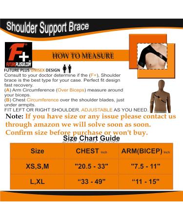 Adjustable Shoulder Support Brace for Torn Rotator Cuff | Pain Relief & Stability Wrap for Men & Women - Fits All Sizes L-XL-2XL - Buy Online on GoSupps.com