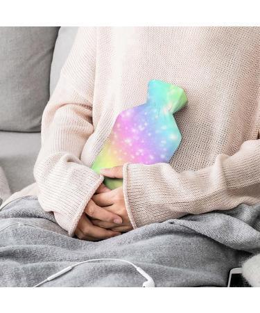 Hot Water Bottle with Lid Galaxy Rainbow Rubber Hot Water Bag for Pain Relief Cramps Foot Warmer & Therapy - Buy Online on GoSupps.com