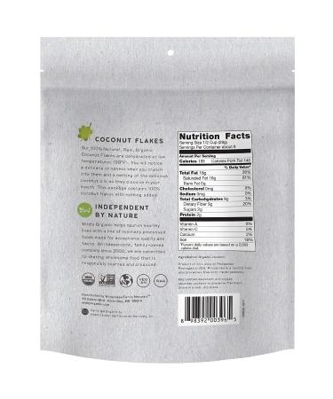 Wildly Organic Unsweetened Coconut Flakes - 8 Oz | Shredded Coconut Dessicated | Organic Coconut Flakes Unsweetened - Buy Online on GoSupps.com