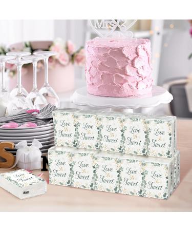 100 Pack Wedding Facial Tissues Love is Sweet Individual Pocket Tissue Travel Tissue Items for Wedding Welcome Bag Stuffers 3 Ply Tissues for Guest Graduation Ceremony 8 Sheets Each 2 x 2.8 Inch - Buy Online on GoSupps.com