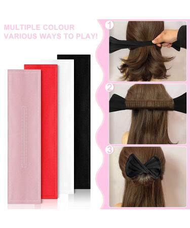 Deft Bun Hair Bun Maker - Fashionable Classy Multicolor Cloth Twist Tool for French Twist Hairstyles - 4pc Set for Women - Buy Online on GoSupps.com
