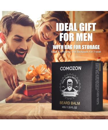 12-in-1 Beard Grooming Kit for Men with Beard Roller, Oil, Shampoo, Conditioner, Brush, Balm, Comb, Scissors - Citric Acid Infused - Gifts for Him - Buy Online on GoSupps.com