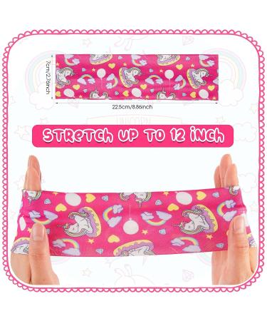 Juexica 12-Piece Wide Headbands for Girls - Cute Elastic Butterfly Unicorn Tie Dye Floral Hair Bands - No Slip Soft Stretch Headbands - Kids Princess Hair Accessories for Sports and Yoga - Buy Online on GoSupps.com