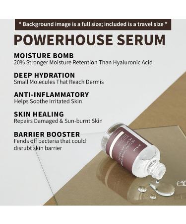 IUNIK Beta-Glucan Skincare Set - Moisturizing & Revitalizing Cream (2.02 fl.oz.) + Mini Serum (0.51 fl.oz.) | EWG-Green Ingredients for Skin Reinforcement - Buy Online on GoSupps.com