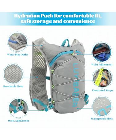 Shop Aedcbaide Women & Men's Running Vest with Hydration Bottle - Ultra-Echo Trail Running Gear - Buy Online on GoSupps.com