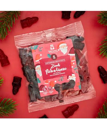  naschlabor naschlabor Fruit Bears with Christmas Heart | Pure Fruit Juice | No Artificial Colors or Flavor Enhancers | Gluten and Lactose Free (Nicotine Coating) - Buy Online on GoSupps.com