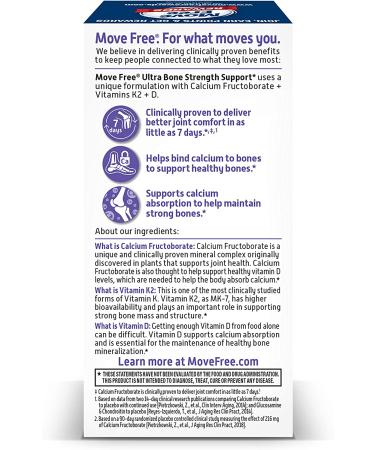 Schiff Move Free Ultra Joint Health - Bone Strength Support, 30 Coated Tablets - Buy Online on GoSupps.com