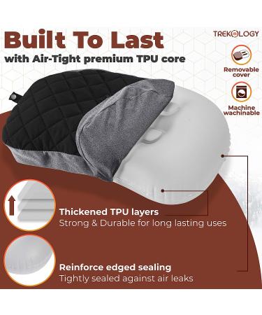 Inflatable Camping Pillow - Ultralight & Portable for Backpacking, Hiking & Travel - Buy Online on GoSupps.com