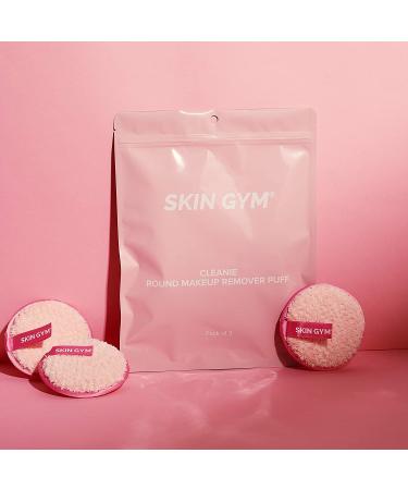 Skin Gym Reusable Makeup Remover Pad Set - Chemical-Free Eco-Friendly Towels for Mascara, Eyeliner, Foundation, Lipstick - 3 Piece Set - Buy Online on GoSupps.com