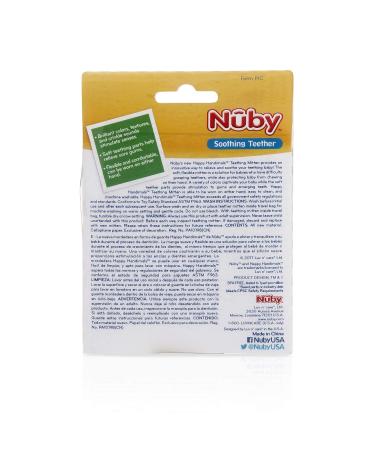 Nuby Happy Handimals Teething Mitten - Bee Design | Soothing Teether for Babies - Buy Online on GoSupps.com