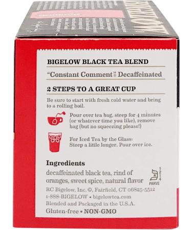 Bigelow Tea Constant Comment Decaffeinated Black Tea 0.23 Pound - Buy Online on GoSupps.com