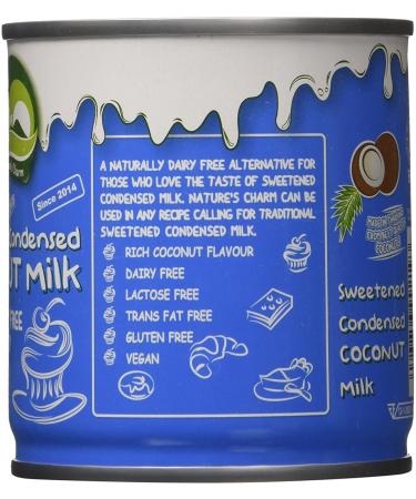 Nature's Charm Sweetened Condensed Coconut Milk | 11.25 Oz (Pack of 6) - Dairy-Free Delight - Buy Online on GoSupps.com