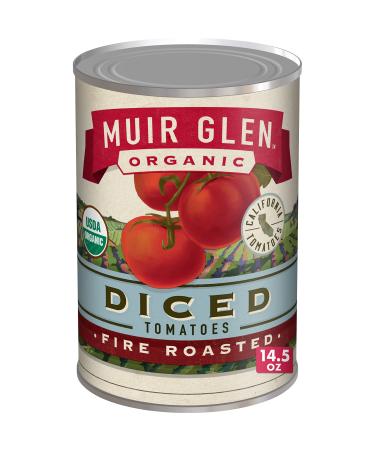 Muir Glen Organic Diced Fire Roasted Tomatoes, 14.5 oz