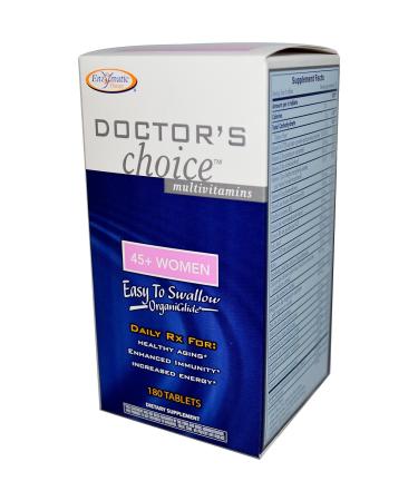 Enzymatic Therapy Doctor's Choice Multivitamins 45+ Women 180 Tablets